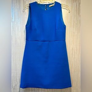 ZARA Sleeveless blue dress
